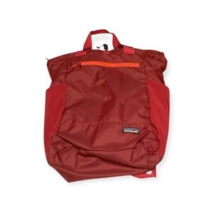 Patagonia Ultralight Black Hole Tote Pack in red